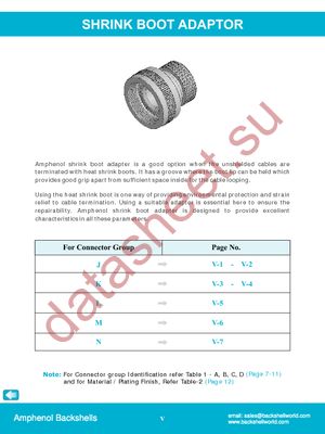 M85049/60-1A18 datasheet  